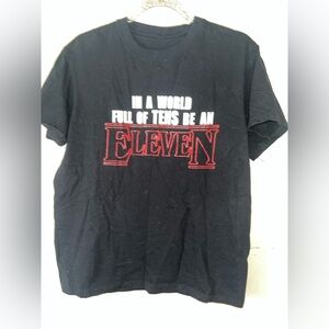 Stranger things tshirt men size large